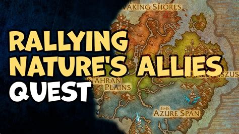 Wow rallying nature's allies 35 60